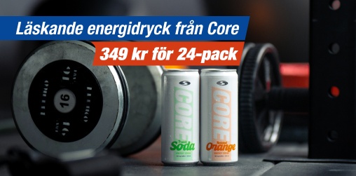 Core Energy Drink, 24-pack fr endast 349 kr